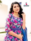 Parra Sangam Anarkali Soft Organza Printed Readymade Suits Catalog
